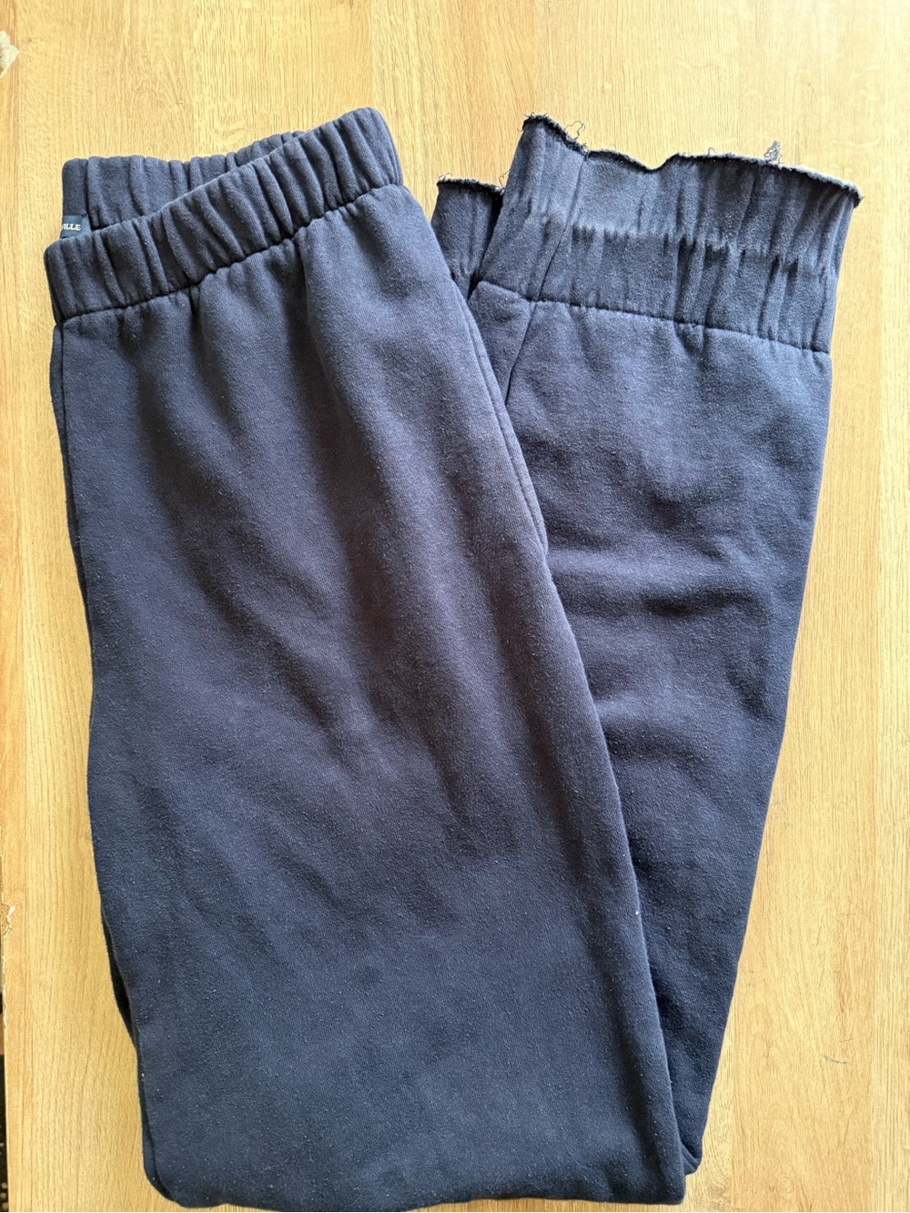 Size small navy blue brandy melville sweatpants